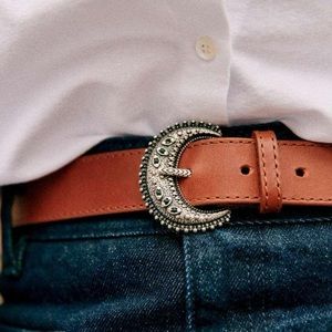 Sezane Fine Louve Belt - Size 105